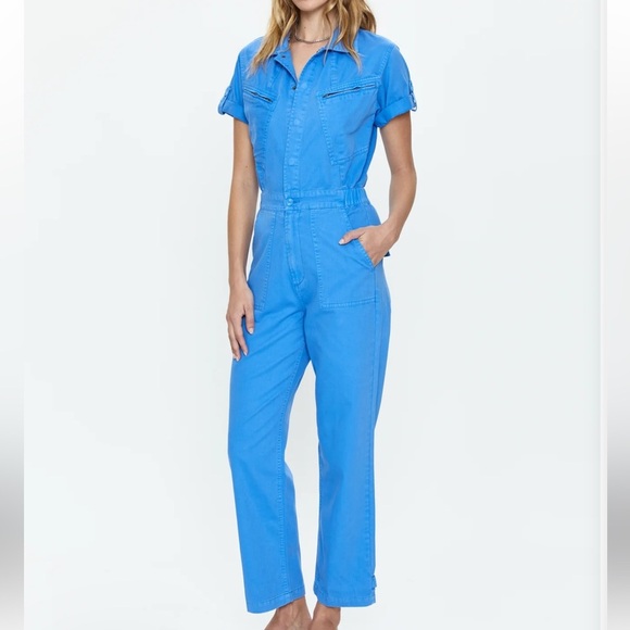 PISTOLA CAMPBELL AVIATOR FLIGHT SUIT - BLUE BELLE JUMPSUIT.   #79 - Picture 1 of 12